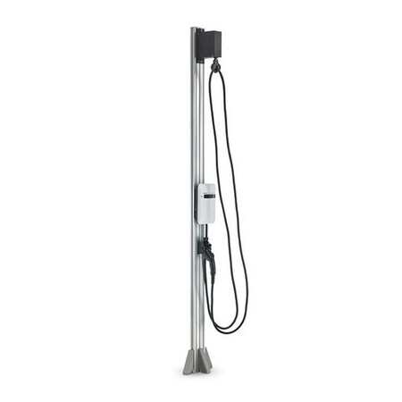 Evocharge iEVSE, Single Port Pedestal with Retractor EVC3AB0B1A1A4